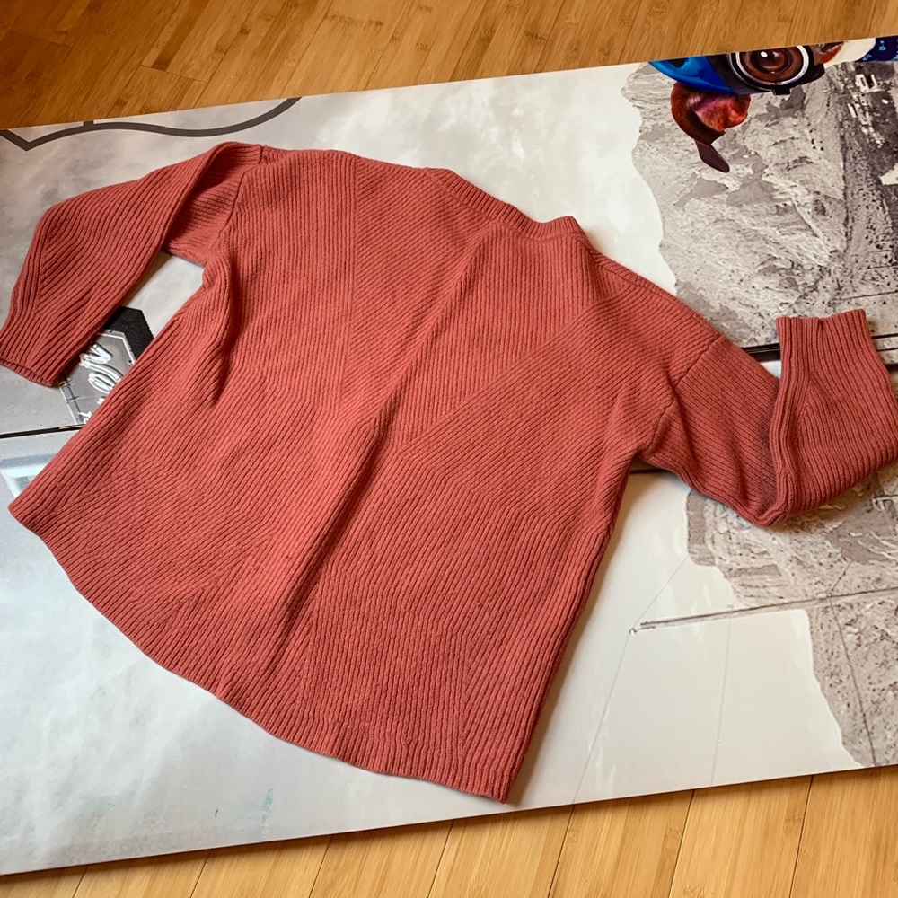 Madewell Wool Ribbed Crew Neck - Picture 5 of 5